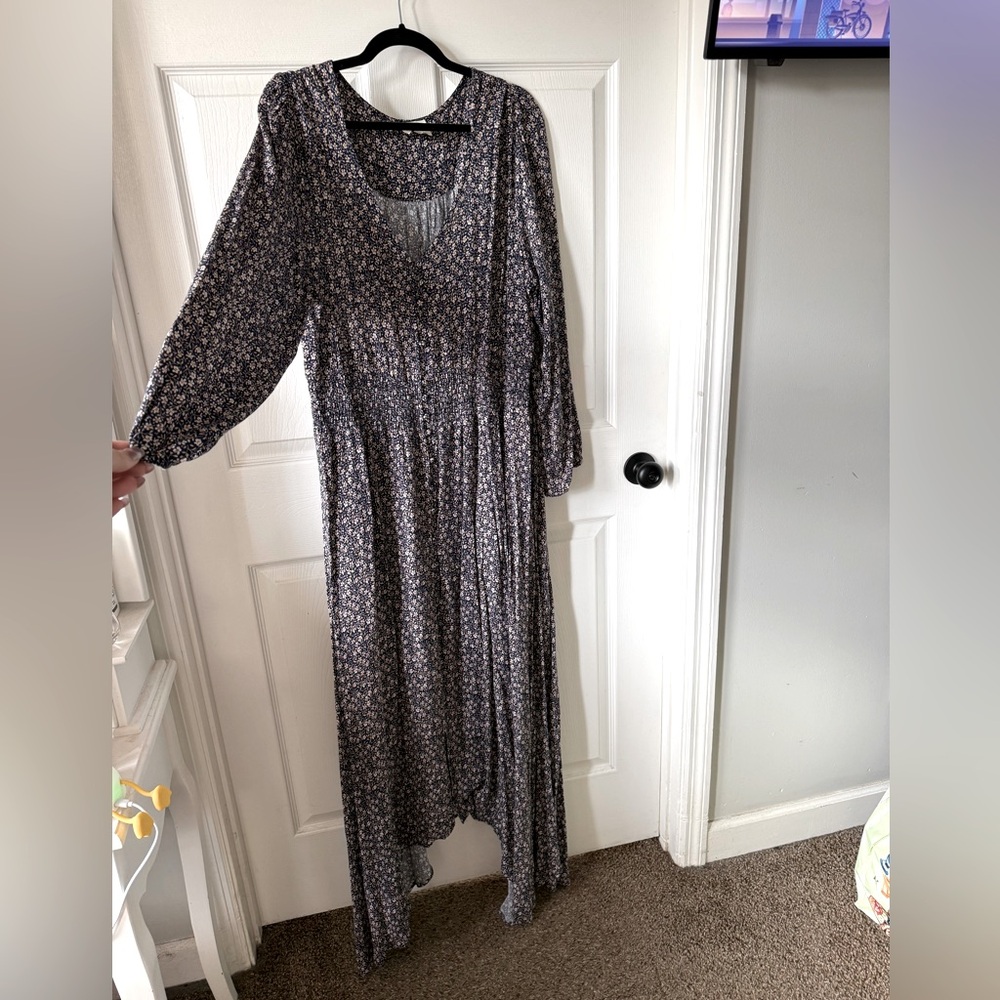 Floral Long Sleeve Dress